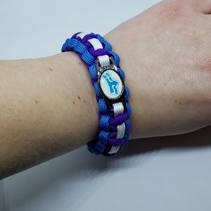 Fox Racing Paracord Bracelet. All Sizes. Handmade